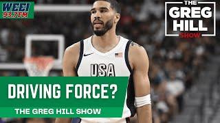 Driven by Jayson? Could Tatum Partly be the Reason Jaylen isn't on Team U.S.A? || The Greg Hill Show