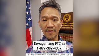 I-reporta ang mga Scams sa FTC ng Tagalog