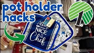 GENIUS Dollar Tree DIY Crafts Using Pot Holders