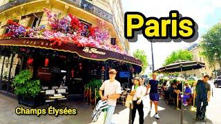 Paris France  Champs Elysees July 10, 2024 | Paris Olympic tour olympic Paris 2024