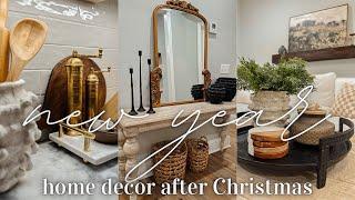 2024 NEW YEAR CLEAN AND DECORATE | DECORATING AFTER CHRISTMAS | WINTER DECOR IDEAS | NEW HOUSE