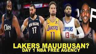 Lakers mauubusan agad sa unang araw ng NBA FREE AGENCY? Chris Paul sa Spurs | Klay sa Lakers?