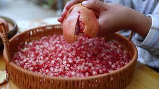 Homemade Pomegranate Wine! Guizhou Authentic Style!