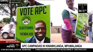 APC campaigns in Kwamhlanga, Mpumalanga