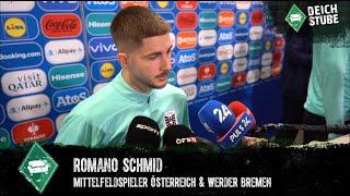 „Tut extrem weh!“ – Werder Bremens Romano Schmid über Österreichs EM-Aus im Achtelfinale!