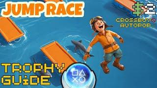 EASY 2 Minute $2 Autopop 71 Trophy Platinum! | Jump Race Trophy Guide