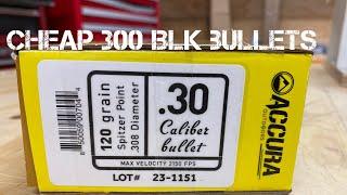 Accura 300Blk Plated 120gr Bullets