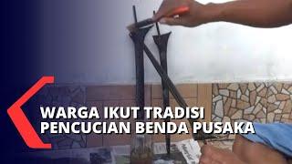 Sambut 1 Suro, Warga Gelar Jamasan Benda Pusaka