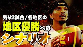 【NFL入門】まだ決まっていない地区の地区優勝へのシナリオを解説！