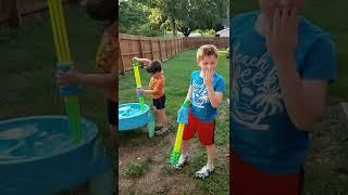 5 Barrel Water Gun  test