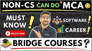 Bridge the Gap! MCA for Non-CS Students! MCA Bridge Courses #mca #MCA2024 #mcaadmissions