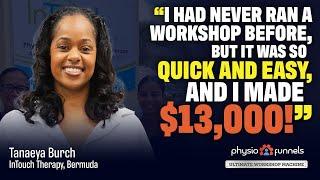 "So Happy We Made $13,000 At Our Workshop... And It Even Sold Itself!" Private Practice Success