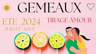 GEMEAUX - AMOUR - ETE 2024 - Tous les plaisirs sont permis, c'est sublime