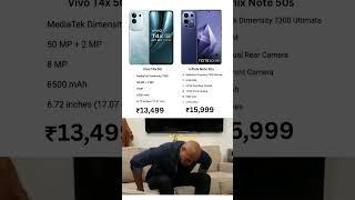 Infinix Note 50s vs Vivo T4x 5G  comparison #vivot4x #infinixnote50s