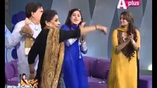 Qandeel baloch in APLUS morning show