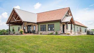 Bluegrass Timber Frame by Honest Abe Log Homes