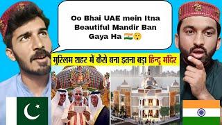 Pakistani reaction | Biggest Hindu Temple in Dubai | Pak Media |