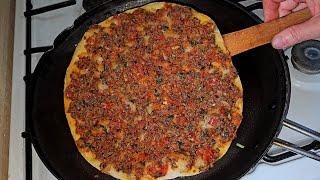  TAVADA ÇITIR GAZİANTEP LAHMACUNU EV YAPIMI LAHMACUN #keşfet #lahmacun