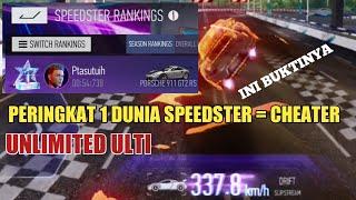 Cheater Unlimited Ulti | Ternyata Top 1 Speedster Cheater | Ace Racer Peringkat 1 Dunia