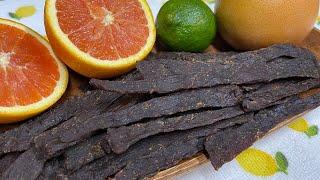 How To Make Citrus Beef Jerky Marinade Recipe Revealed!