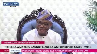 Three Lawmakers Cannot Make Laws For Rivers State - Wike