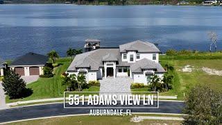 Flyover Video - Waterfront Home - Auburndale, FL