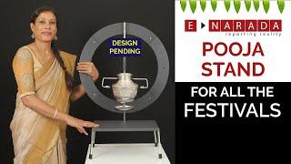 unboxing world's first E-Narada Puja Stand | Detachable and multi purpose product launch video