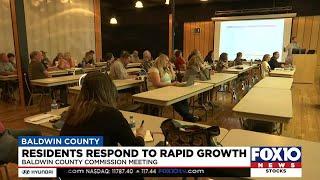 Residents in Baldwin County respond to growth in the county