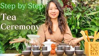 Gongfu Tea - Chinese Tea Ceremony Tutorial -   #teaceremony #tea #gongfu #chinesetea