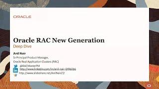 Oracle RAC new generation - deep dive