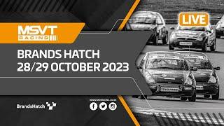 MSVT Racing 2023 Season Finale | 28 October | Brands Hatch