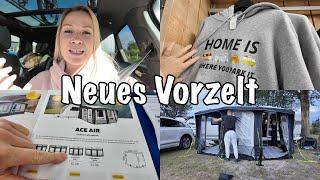 Unser Trip zum Obelink | neues Vorzelt | furchtbarer Sturm