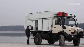 Unimog mit Hubdachkabine - EXPLORER video, 11' Foot Lifting Top