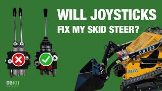 Chinese Mini Skid Steer  Spool Valve Fix / Joystick Upgrade (CRT-23)