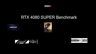 RTX 4080 SUPER 1440P Benchmark in 5 games!!