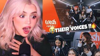 [REACTION] BINI performs "Huwag Muna Tayong Umuwi" LIVE on the Wish USA Bus