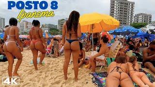  4K Aufwärmen für den Sommer im "Posto 8" am Strand von Ipanema!