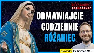 „Różaniec po Apelu” w intencji pokoju na świecie i w naszych rodzinach | Różaniec bez granic | 21.20