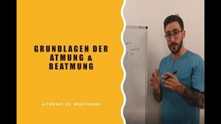 Grundlagen der Atmung und Beatmung - Atmung vs  Überdruckbeatmung