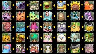 All Breading Combinations - Common ~ My Singing Monsters