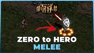 Starting Melee in Project Diablo 2 is FUN!