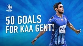 The 50 goals of Roman Yaremchuk for KAA GENT ️