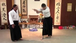 Stanley Pranin on aikido: Frustrating your opponent's ability to grab and moving to the blind spot