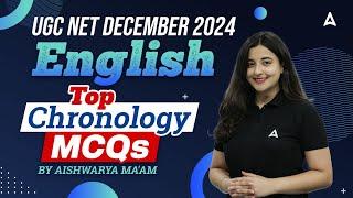 UGC NET December 2024 | Top Chronology MCQs for English Literature #2 | By Aishwarya Ma'am