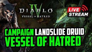 Diablo 4 Vessel of Hatred - Druid Leveling Build