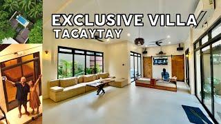 Vyu Private Villa Tagaytay | EXCLUSIVE & LUXURY Staycation in Tagaytay Philippines