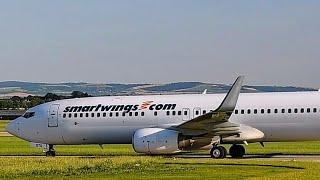 Smartwings take off from Brno Airport - Egypt, Soma Bay