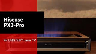 4K UHD DLP Laser TV demonstration with Hisense PX3 Pro