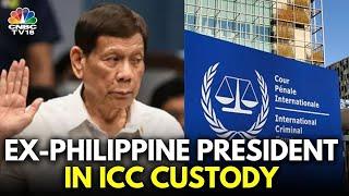 LIVE: Ex Philippine President Rodrigo Duterte in ICC Custody in Rotterdam | Philippine News | N18G