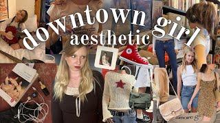 downtown girl aesthetic essentials for spring & summer ️
